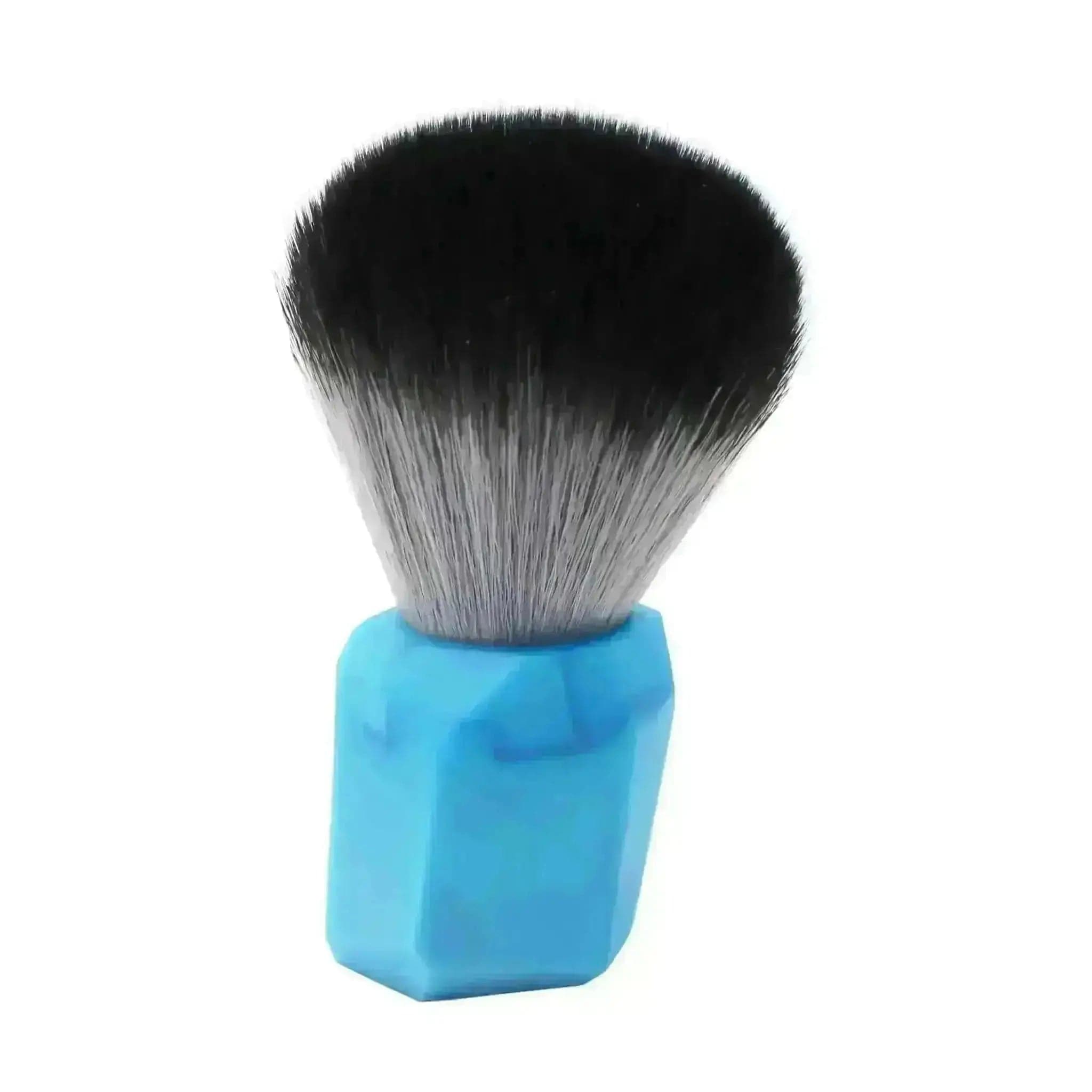 Geo Blue Shaving Brush - Image #1