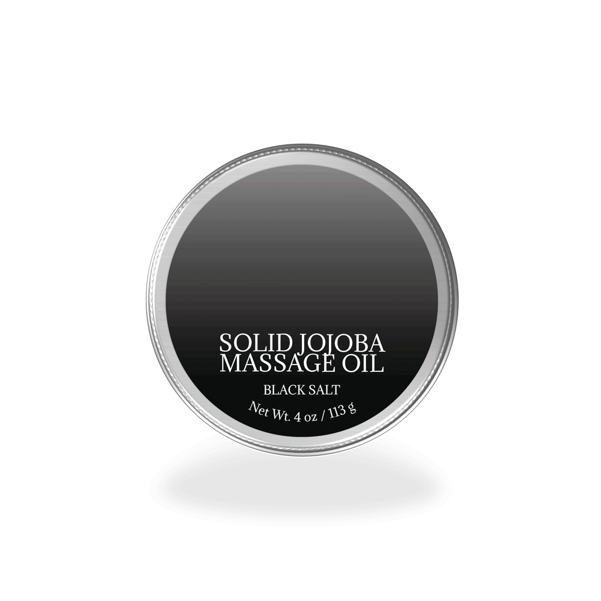 solid jojoba massage oil black salt